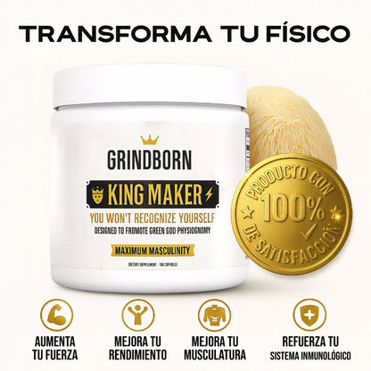 Grind King Maker Suplemento Fuerza Y Libido Hombre