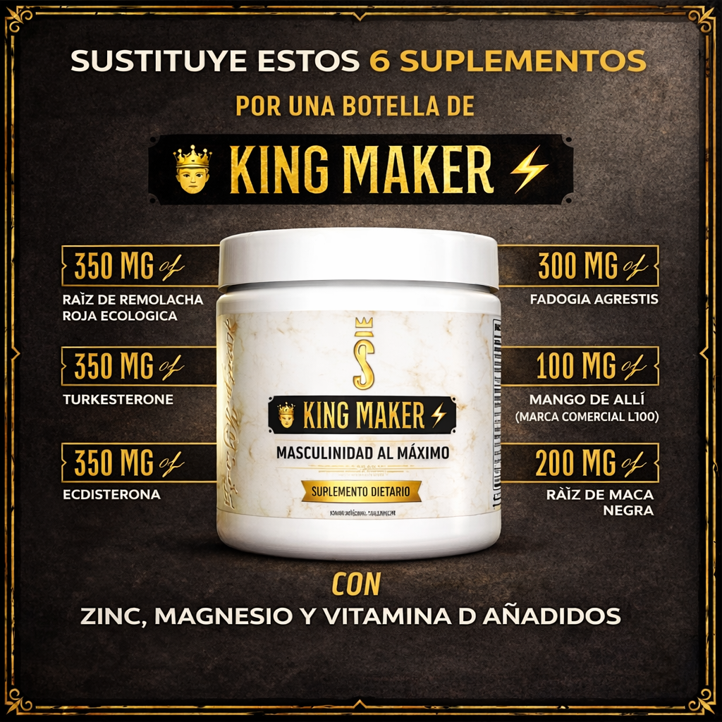 Grind King Maker Suplemento Fuerza Y Libido Hombre