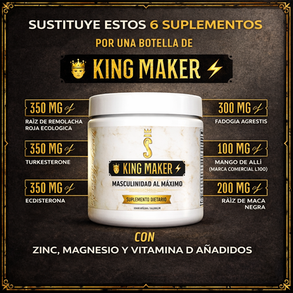 Grind King Maker Suplemento Fuerza Y Libido Hombre